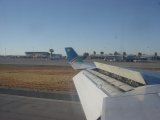 Landung auf Hosea Kutako - Windhoek International Airport