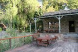 Flussterasse der Kunene River Lodge