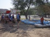 Rafting auf dem Kunene