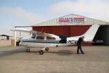 Unsere schon etwas betagte Cessna